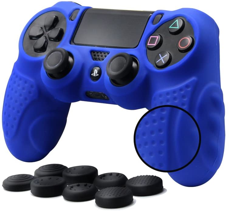 CHINFAI PS4 Controller DualShock4 Skin Grip Anti-Slip Silicone Cover P